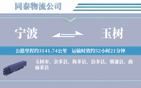 宁波到玉树空运专线